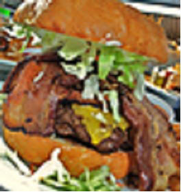 The Bad Piggy Burger: Pig out with the bad piggy burger!